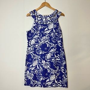 Lilly Pulitzer Shell Print Shift Dress, sz. 10